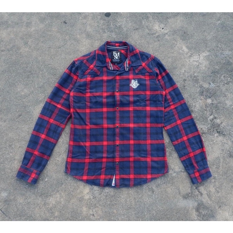 ‼️KEMEJA FLANNEL EVISU SECOND MURAH‼️