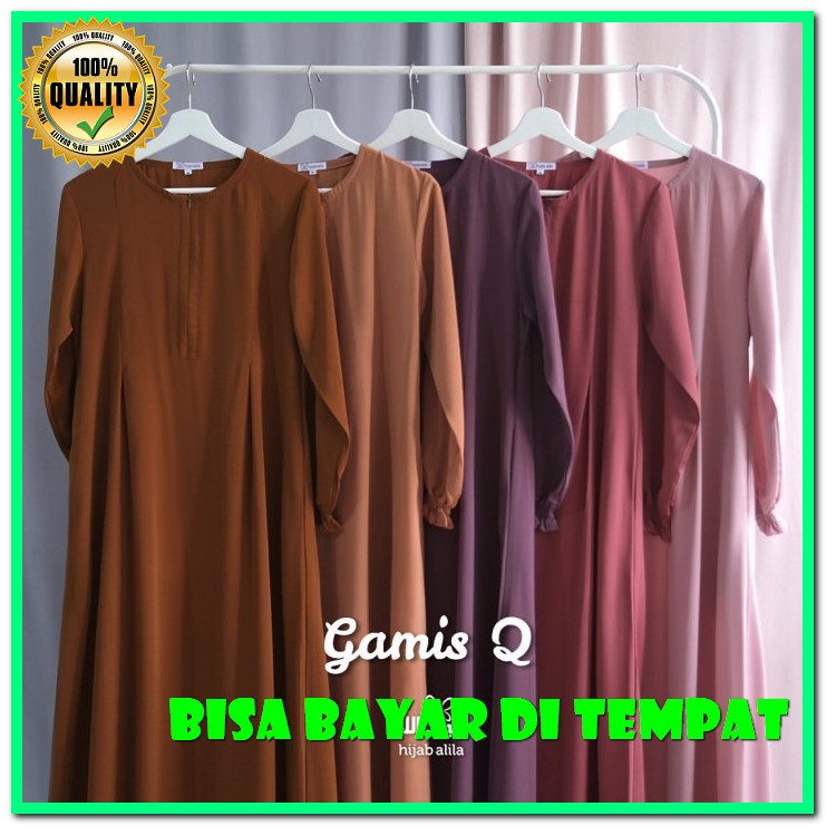 Gamis Nibras Nbrs Nb A70 / Baju Gamis Nibras Syari Wanita Dewasa  JH101 Hijab Alila -Q - Size S -