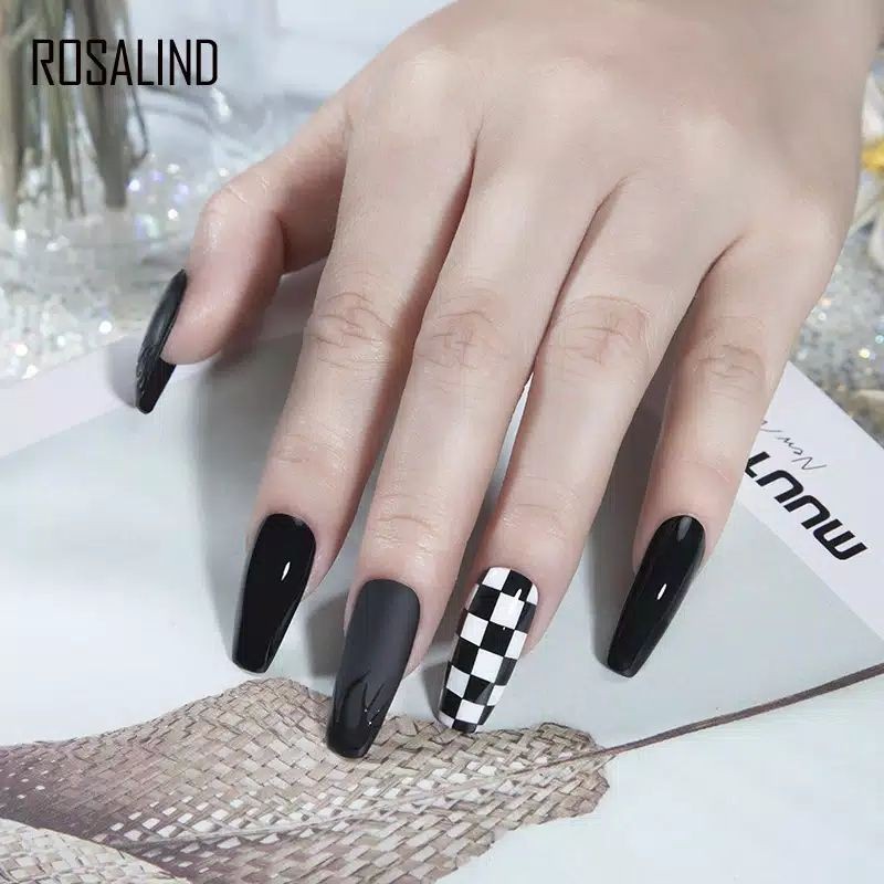 ( 01-40 ) ROSALIND Gel Nail Polish UV LED Nail Art / Kutek / Cat Kuku Murah Bagus