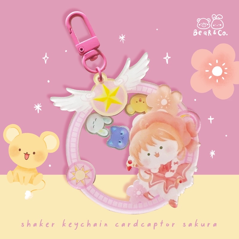 Shaker keychain Cardcaptor Sakura