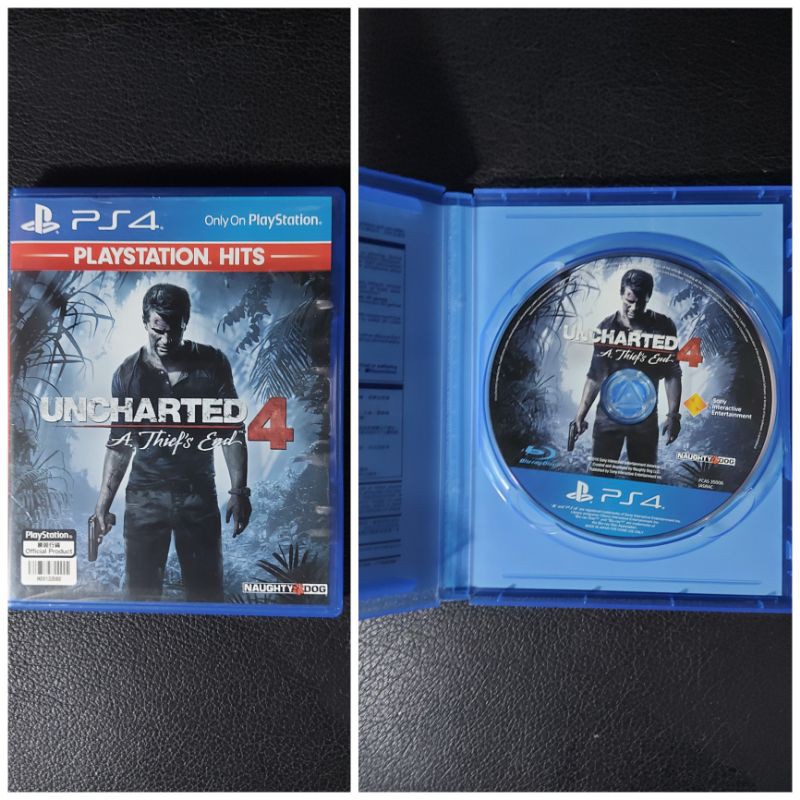Kaset PS4 Uncharted 4 Second