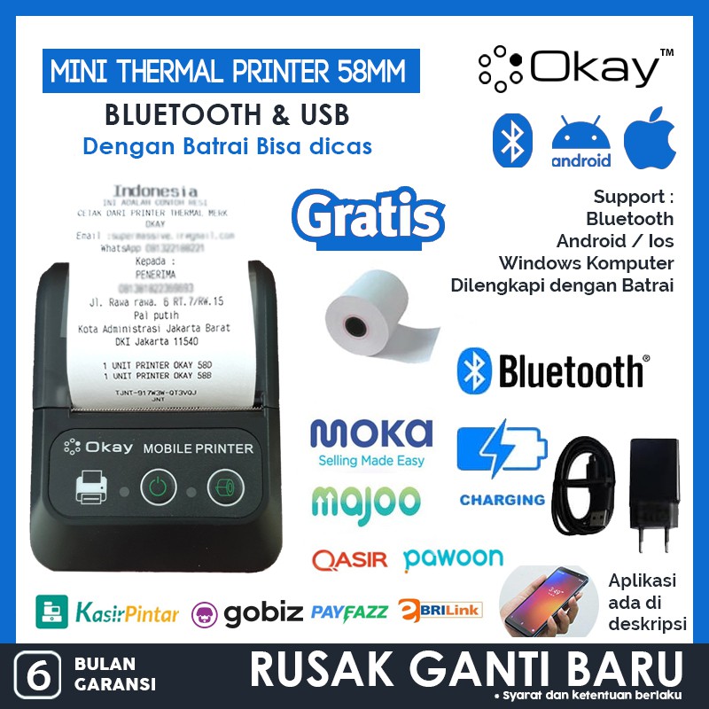 Harga Printer Bluetooth Terbaik Februari 2021 Shopee Indonesia