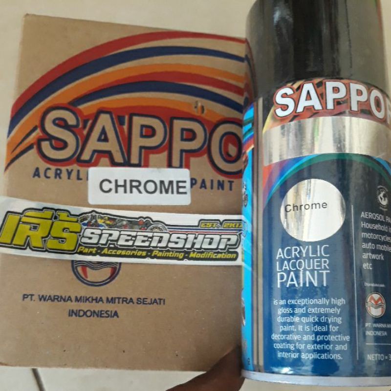 pilok pilox sapporo saporo chrome krum 300ml