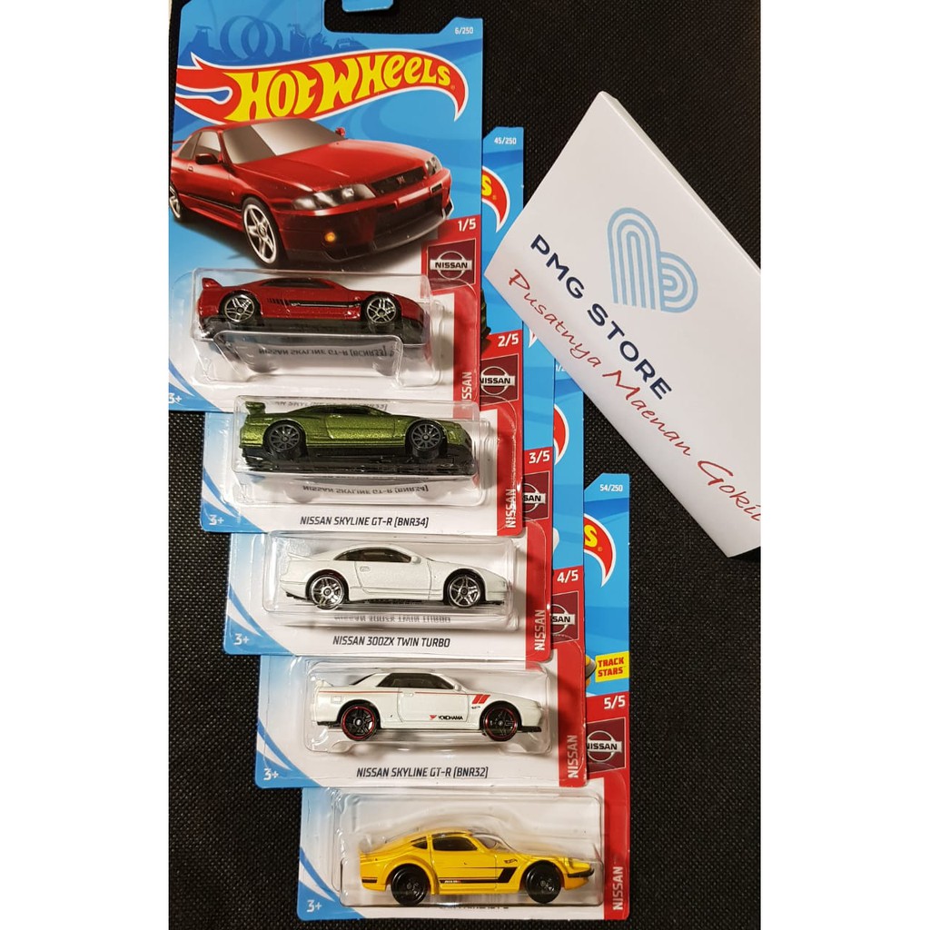 hot wheels nissan set 2019