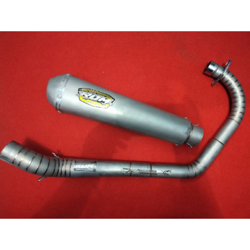 Knalpot AlPukat Sanblasting CB GL MP TIGER Original RDM SPESIALIST MUFFLER
