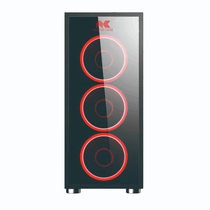 CASING PC KOMPUTER GAMING ARCHIE MD MID TOWER ATX 2052S / 2052 S CASE TAMPERED GLASS