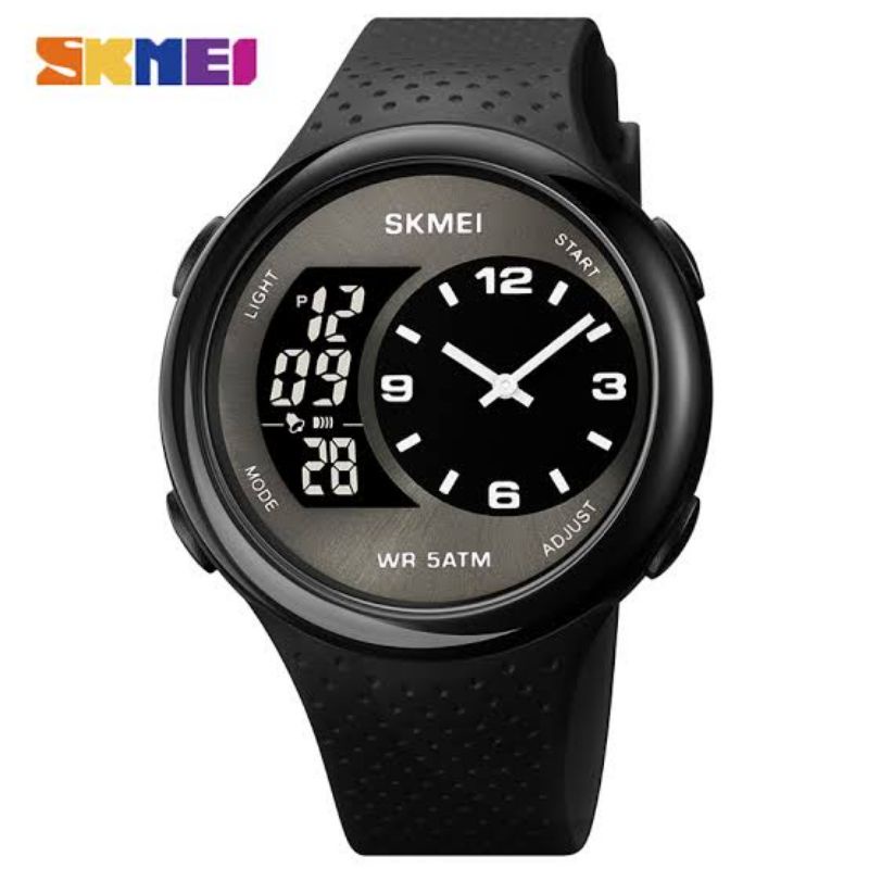 Jam skmei 1899 double time original free gift box