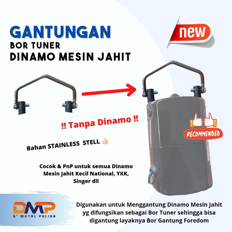 Gantungan Bor Tuner Bor Cun Dinamo Mesin Jahit