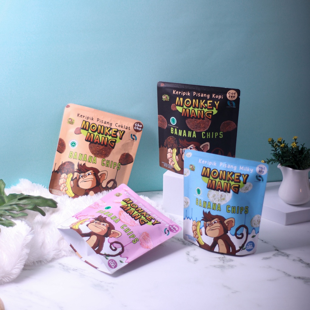 

Monkey Mang Cemilan Keripik Pisang 100g