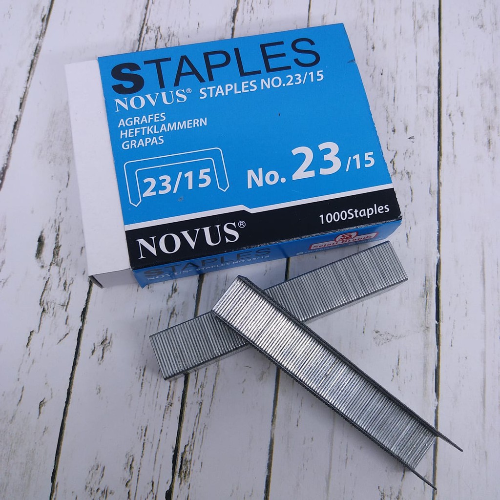 

Novus isi stapler 23/15 - Staples 15 mm