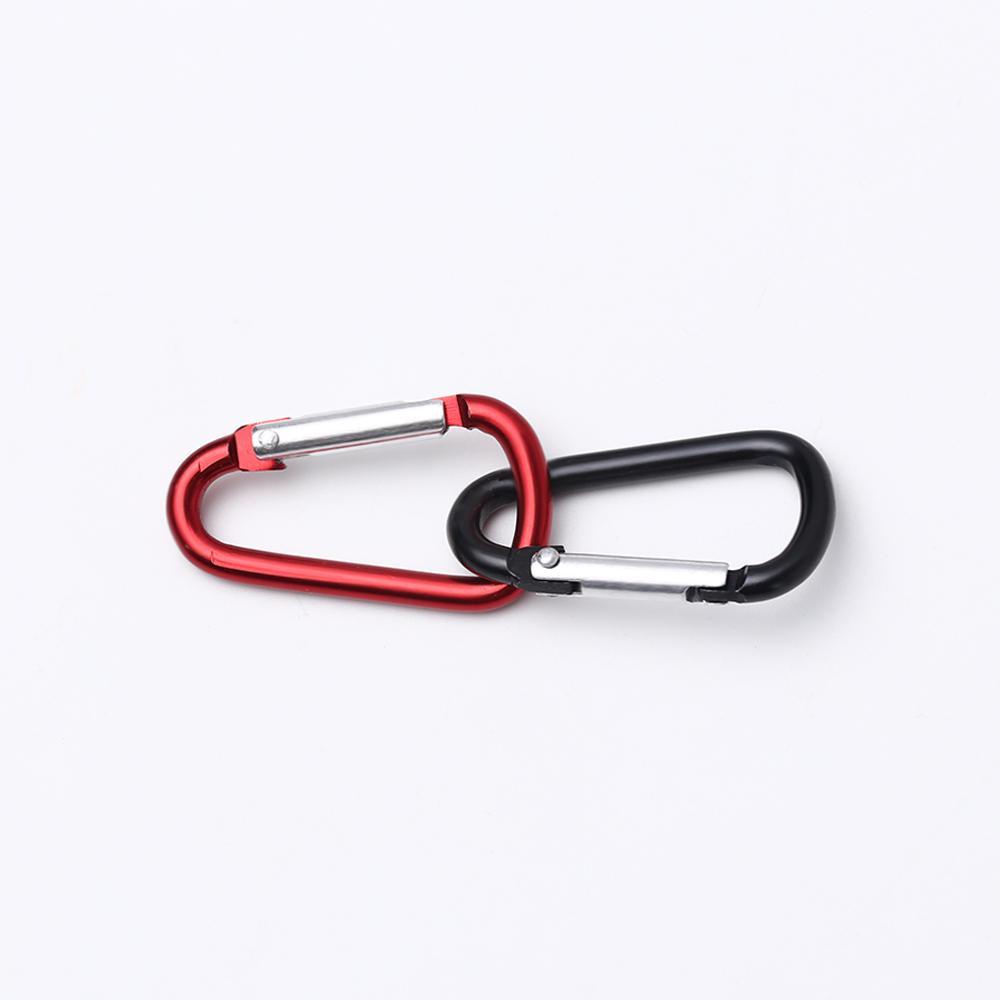 Suyo 5/10pcs Gesper Panjat Kualitas Tinggi Peralatan 7-warna Carabiner Paduan Aluminium