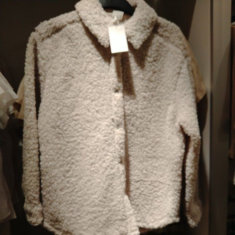 jaket wanita import Bulu Musim dingin H&M original 100%