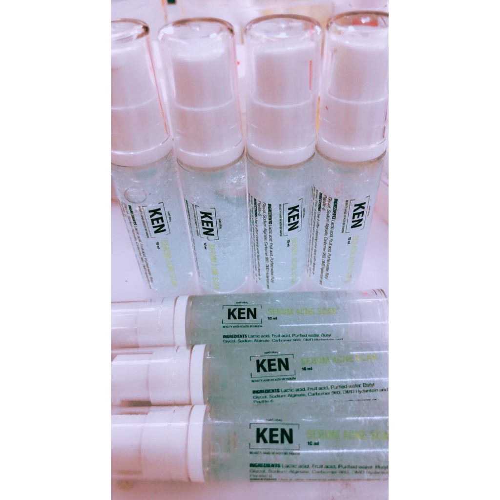 Termurah Serum Acne Scar/ Serum Bopeng (10 Ml)/ Serum Dermaroller/ Serum Mts