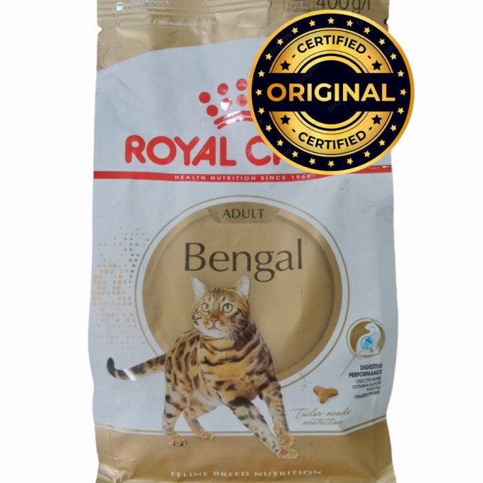 ROYAL CANIN BENGAL 400Gram MAKANAN KUCING DEWASA BENGAL