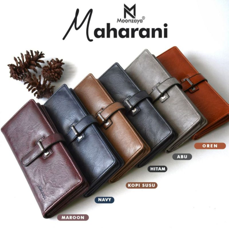 ERSHOP (BEST SELLER) DOMPET WANITA/DOMPET MAHARANI ORIGINAL MOONZAYA/DOMPET KULIT SINTETIS PREMIUM O