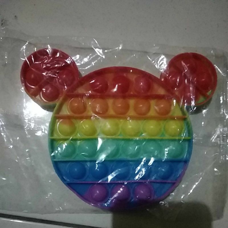 POP IT MAINAN ANAK VIRAL | DIAMETER 11-12 CM-Mickey