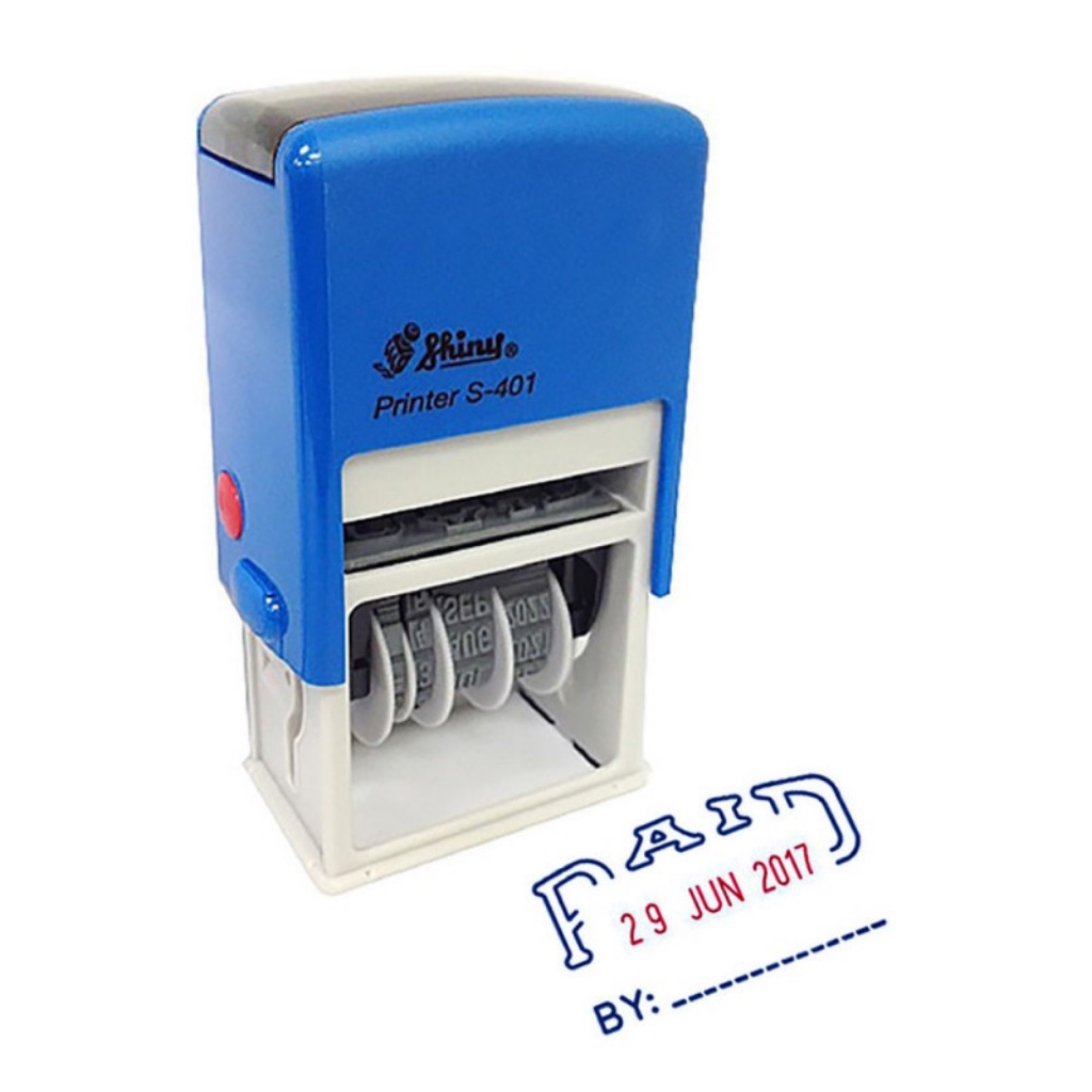 

Stempel Shiny Self Inking Dater Stamp S-401