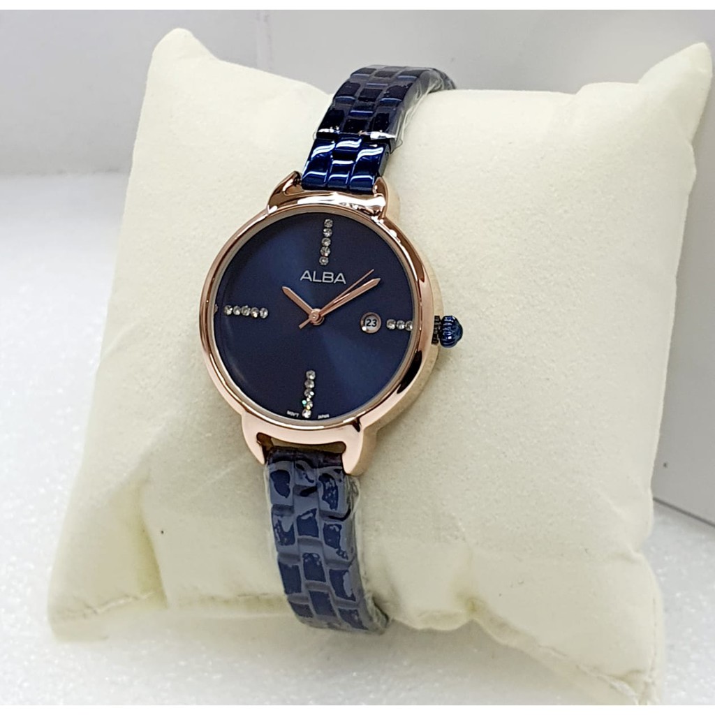 Jam Tangan Wanita Alba 520157 Rantai Date Aktif