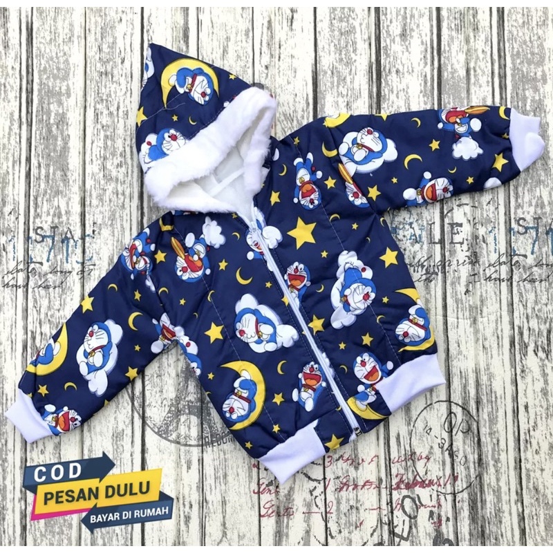 Jaket Bayi Penghangat Baju Bayi Outwear Bayi Mantel Bayi DNW BABY