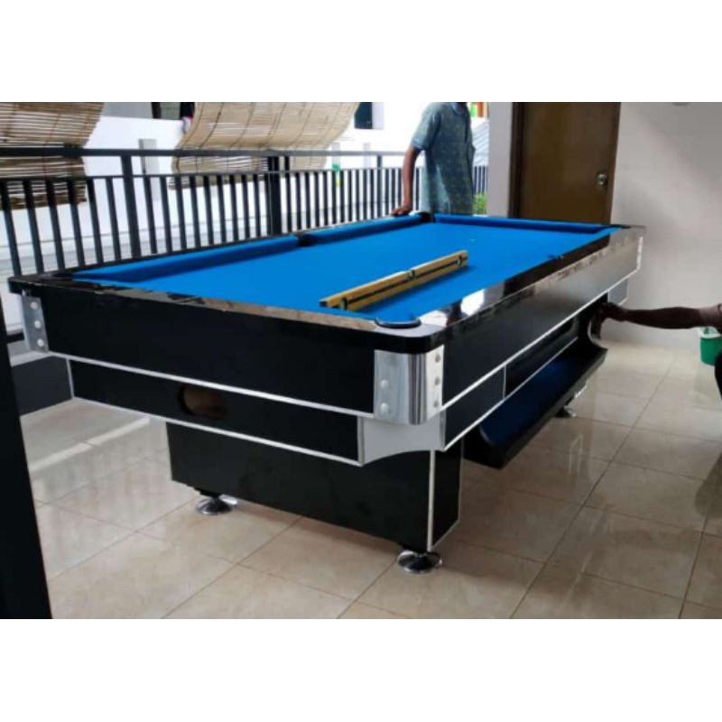 Meja Billiard Biliard Bilyard Pool Table7ft Marmer Bonus Komplit