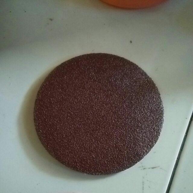 Amplas Bulat-velcro-tempel-sanding Pad Grit 150