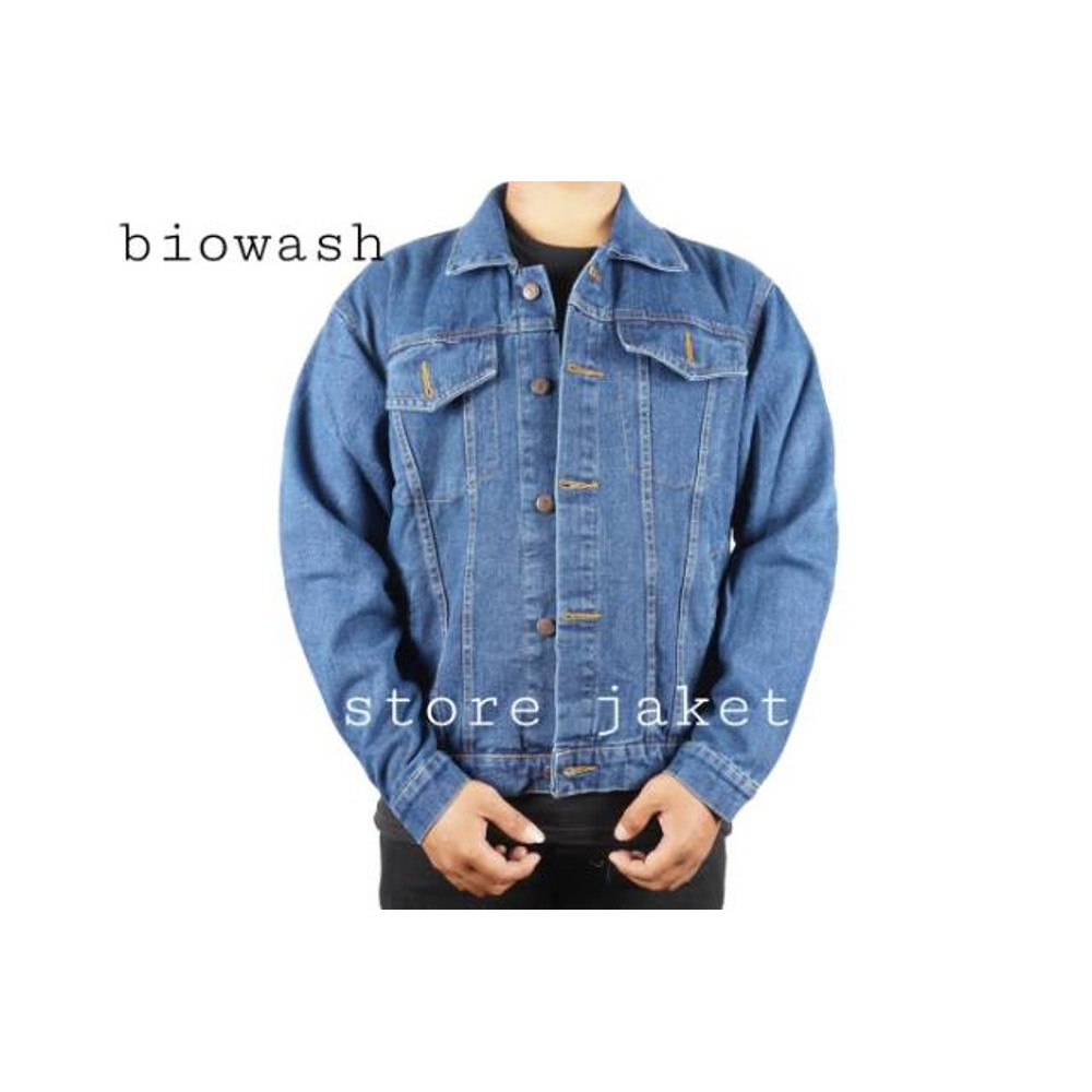 TERLARIS sjj - jAKET PRIA - BAJU PRIA JAKET JEANS XXL DAN XXXL Jaket Cowok Murah Jaket Keren