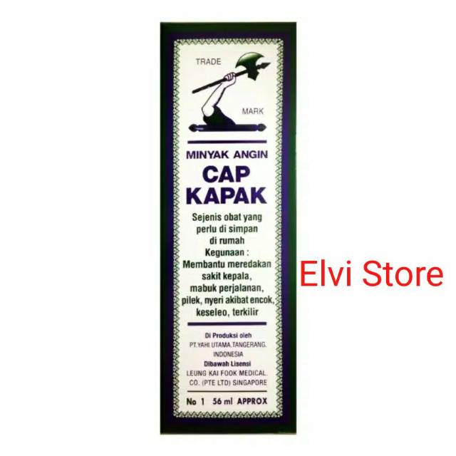 Minyak Angin Cap Kapak 56ml