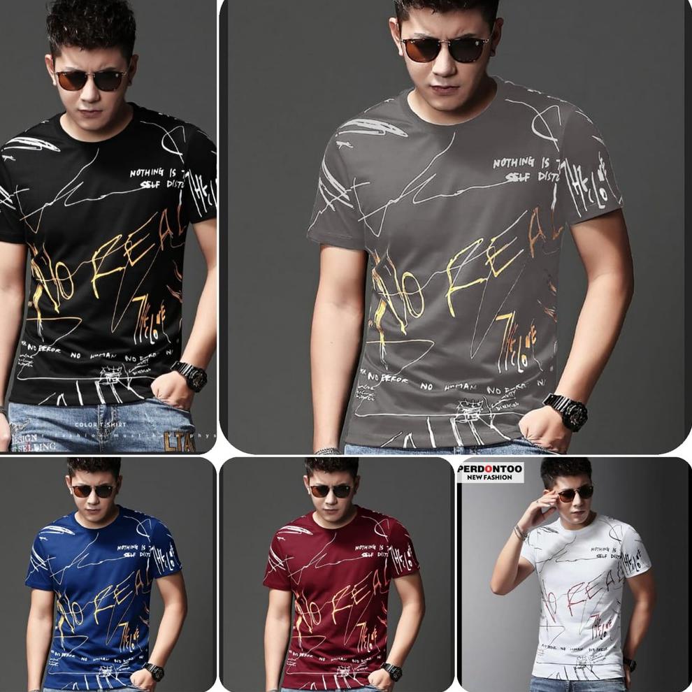 Terlaris➻ 9SEVEN-BAJU KAOS FULL PRINT NOREAL-KAOS FULL PRINT KEREN-ATASAN PRIA 92