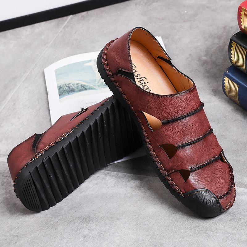 Sepatu Kulit Sepatu Pria  sandal  Ukuran  Besar 38 48  