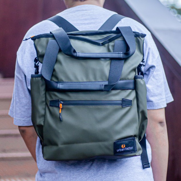 FIRM ARMY |ManNeedMe x URBAN| Tas Ransel Pria Backpack Jinjing Tote Bag ORIGINAL