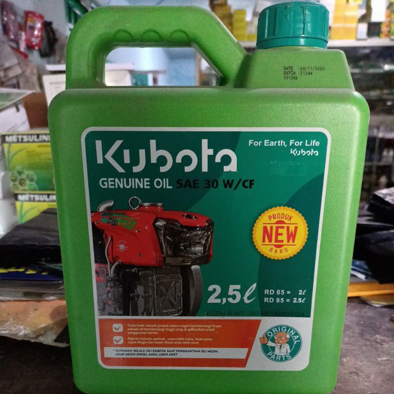 oli mesin diesel kubota original