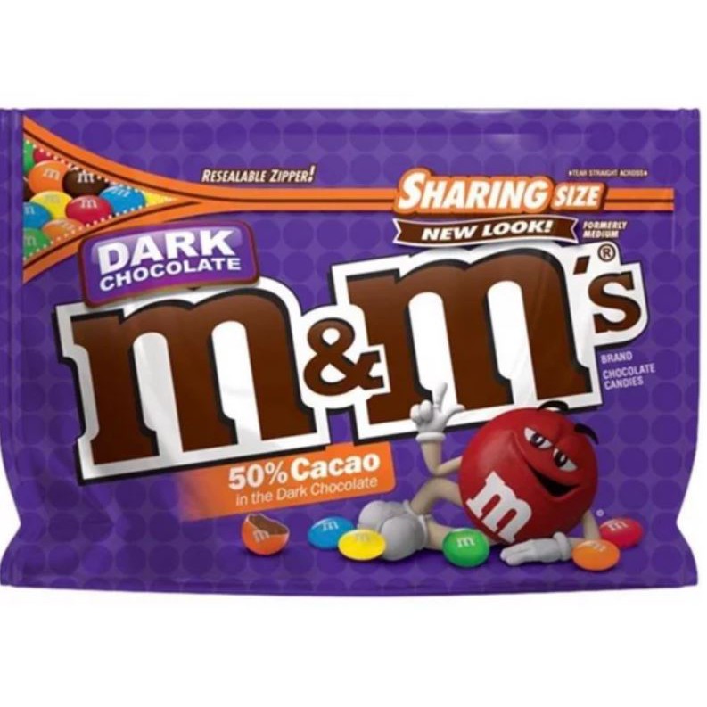 

M&Ms DARK CHOCOLATE BAG SHARING SIZE