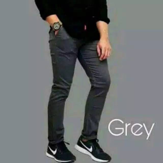 TERLARIS CELANA PRIA CHINO Slim fit Panjang Kerja kantor Santai Liburan Cowok Gentleman 27 - 38