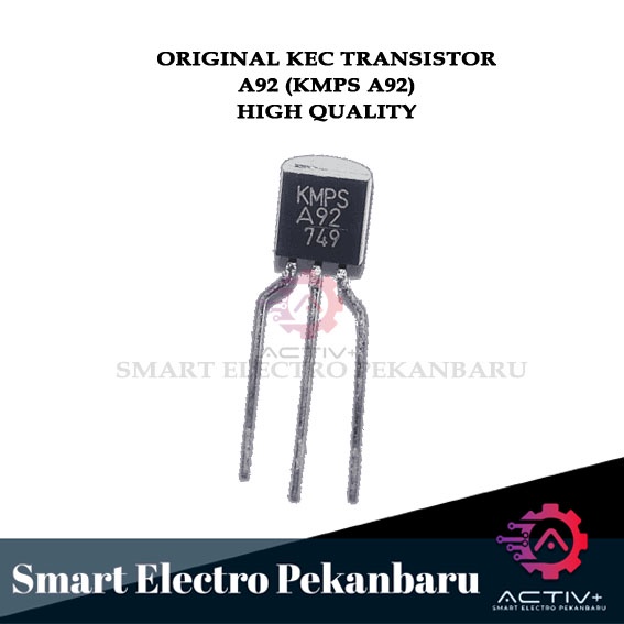 ORIGINAL TRANSISTOR KEC A92 ASLI KEC KMPS A92 KSP92 KSP92TA Transistor PNP Original KMPSA92 MPSA92 M