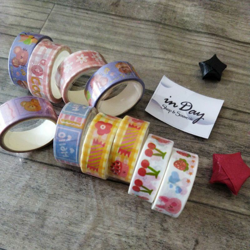 Washi Tape Karakter | INDAY SHOP