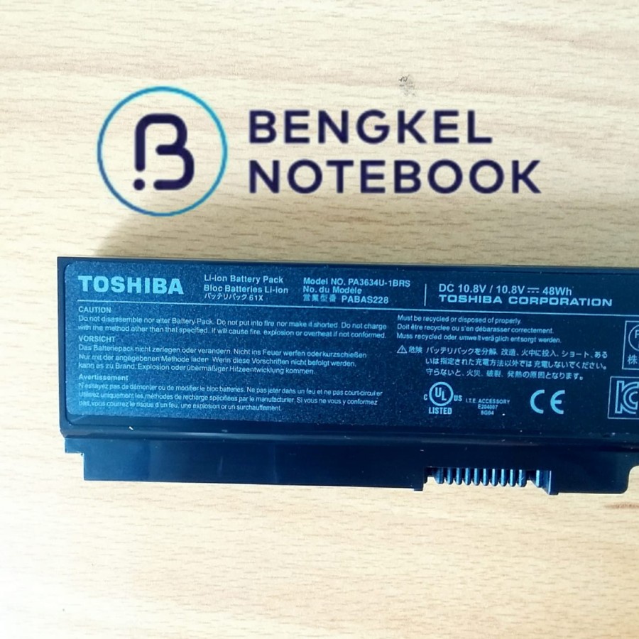 Baterai Toshiba Satellite U505 T110 T115 T130 T135 Portege M800