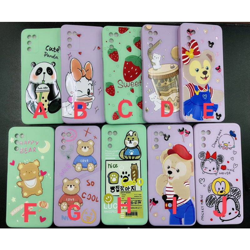 Case Xiaomi Redmi 9A Redmi 5A Redmi 4A Redmi 9C Redmi Note 5A Prime Kesing Hp Selly Bear Panda Strob