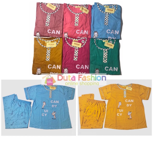 BAJU TIDUR CP JUMBO TESSA - PIYAMA CP JUMBO TESSA