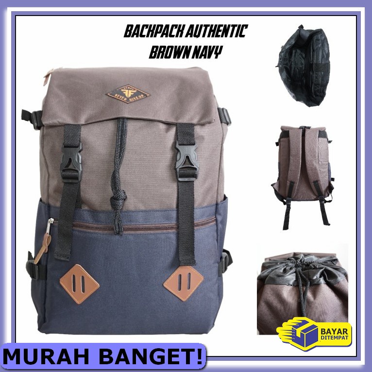 Gearbag Klub New Arrival - Tas Ransel Kulit Iac Backpack Up To 15 OV136 Triple F Backpack Tas Ranse