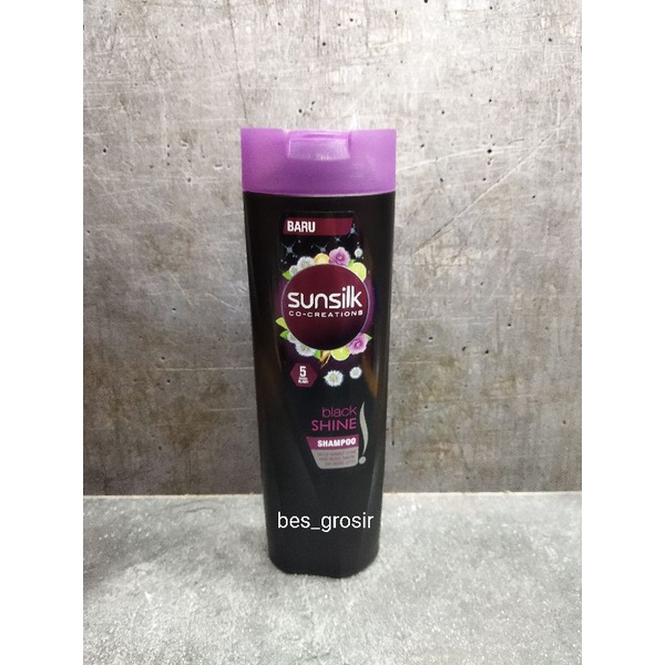 Sampo sunsilk black sine 170ml ( satuan )