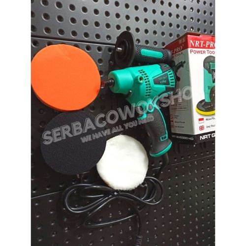 NRT PRO Norita GV5000 HD Mesin Poles Polisher 5 Inch Poles Mobil 500 Watt Termurah Berkualitas