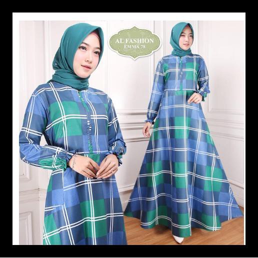 100% BERKUALITAS BAJU GAMIS WANITA TERBARU PESTA JUMBO LONG DRESS MUSLIM BUSANA SYARI 3 100%