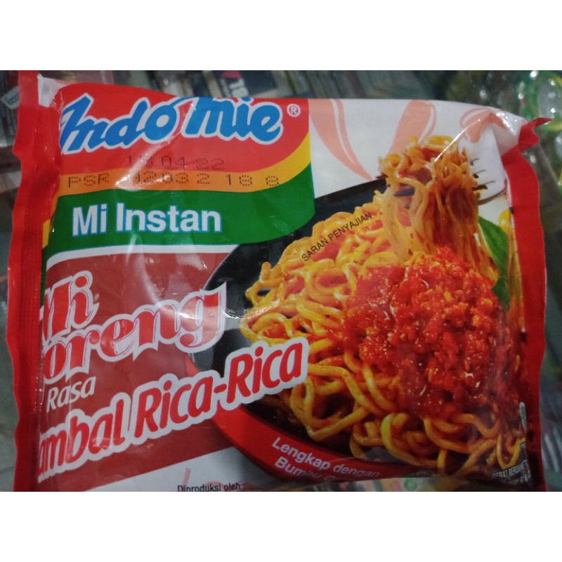 

indomie goreng rasa sambal Rica Rica