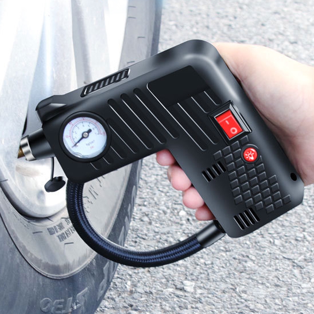 portable air compressor tire inflator