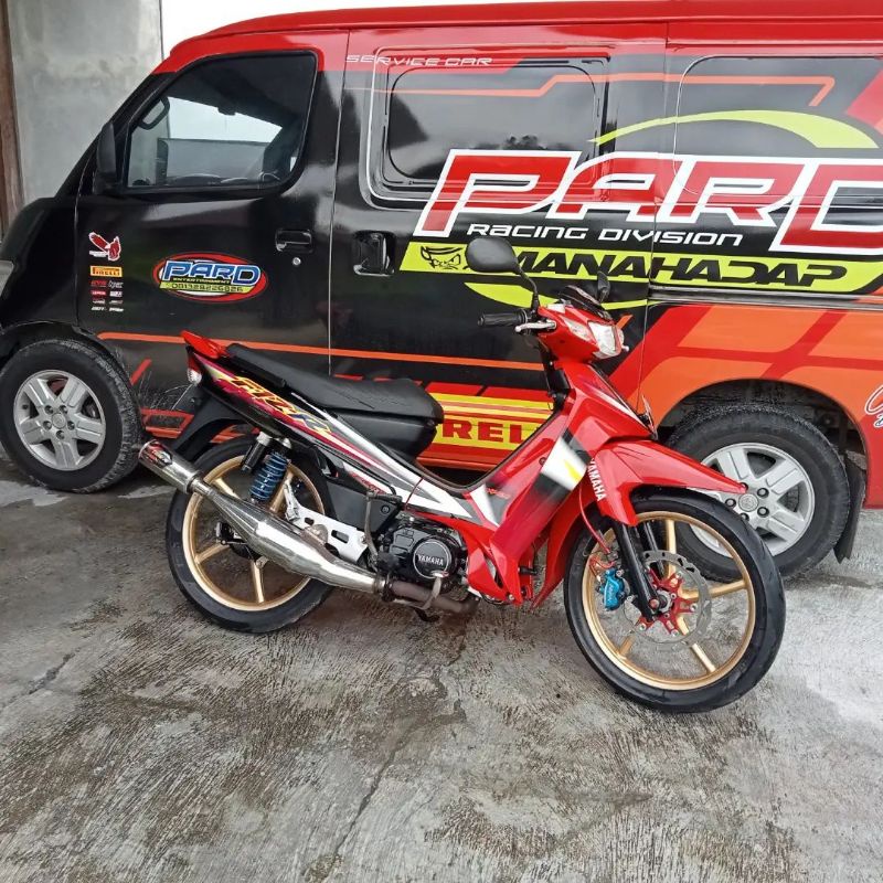 Knalpot Fizr FIZR FORCE1 Creampie Standar Racing Harian Touring  Bobokan
