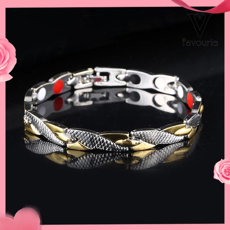 [COD]Terapi Magnet Gelang Naga Pria yang Dapat Dilepas 7mm Gelang Pasangan Sederhana-FA