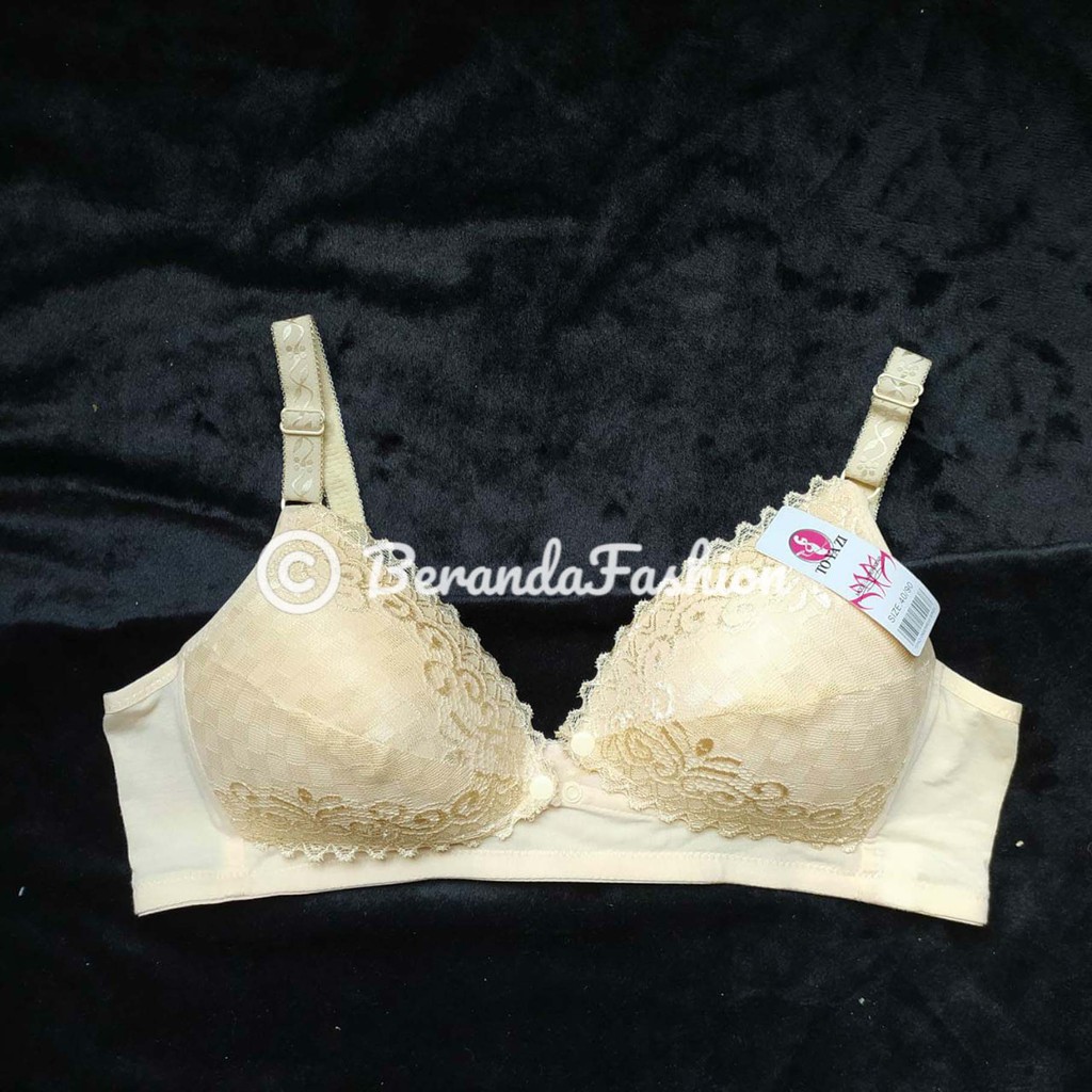 Bra menyusui renda maternity toyazi kancing depan size 36-42 termurah