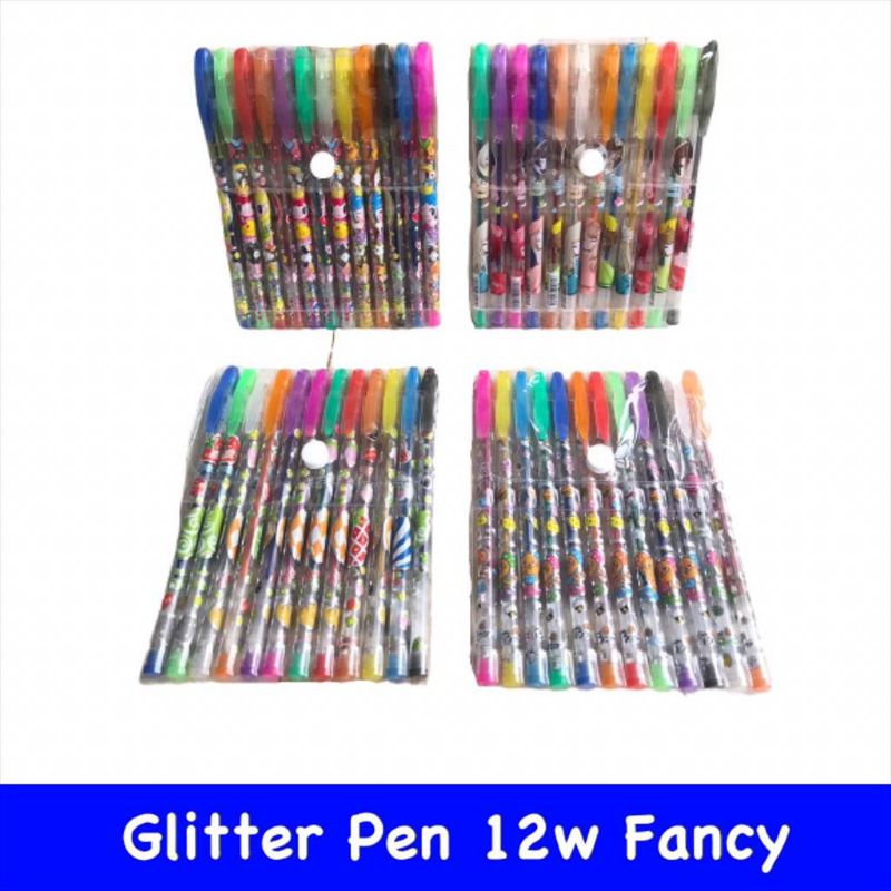 Pulpen Colour Rainbow Pen, Bolpen Warna Pelangi Ballpoint Rainbow