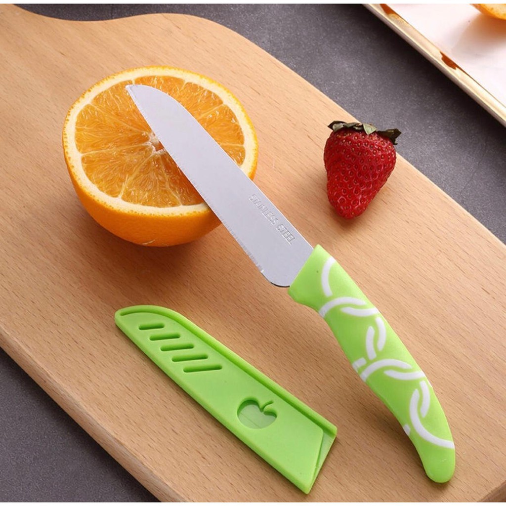 Pisau Apel Ukuran Kecil Mini Pisau Dapur Kitchen Knife Pengupas Buah Sayur Serbaguna