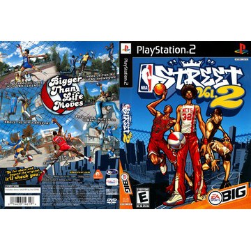 Kaset Ps2 Game NBA Street V2